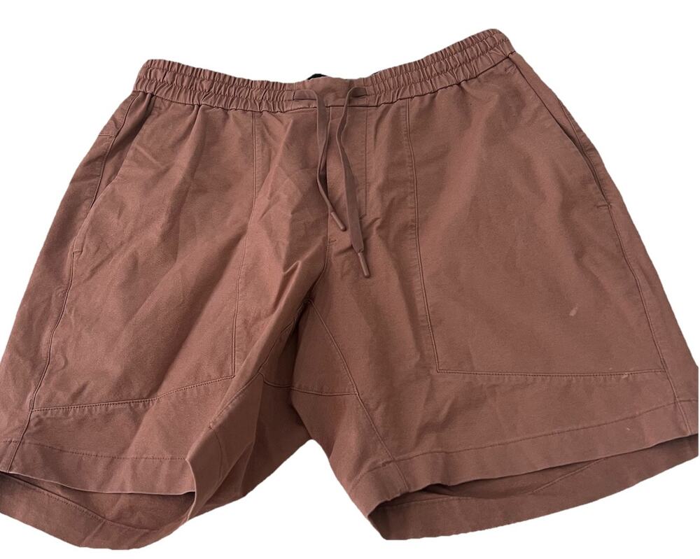 Lululemon Bowline Shorts Men’s Size Large Light Brick Red Read Description